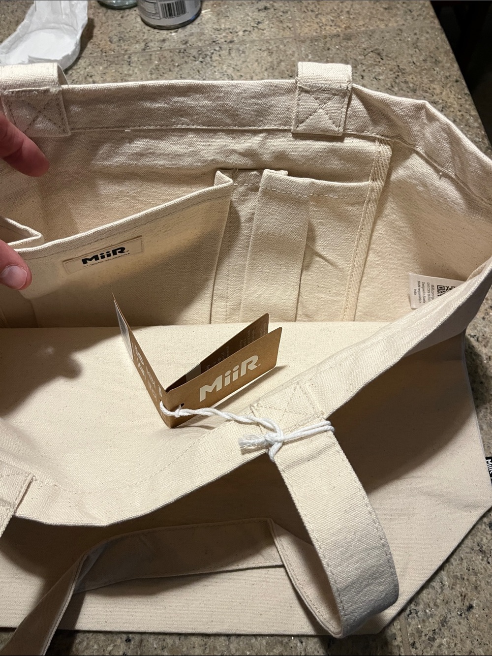 🌺MiiR Natural Canvas Tote Bag — Cream Everyday Carry - Picture 7 of 8